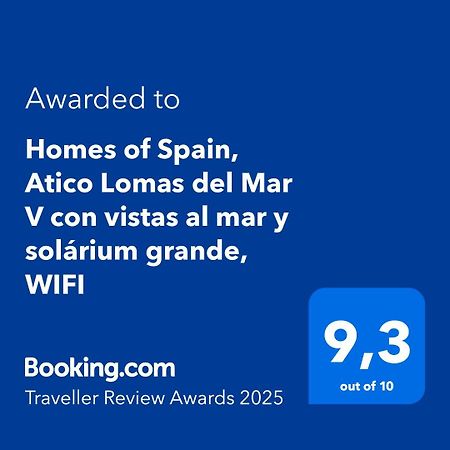 Homes Of Spain, Atico Lomas Del Mar V Con Vistas Al Mar Y Solarium Grande, Wifi Playas de Vera ภายนอก รูปภาพ