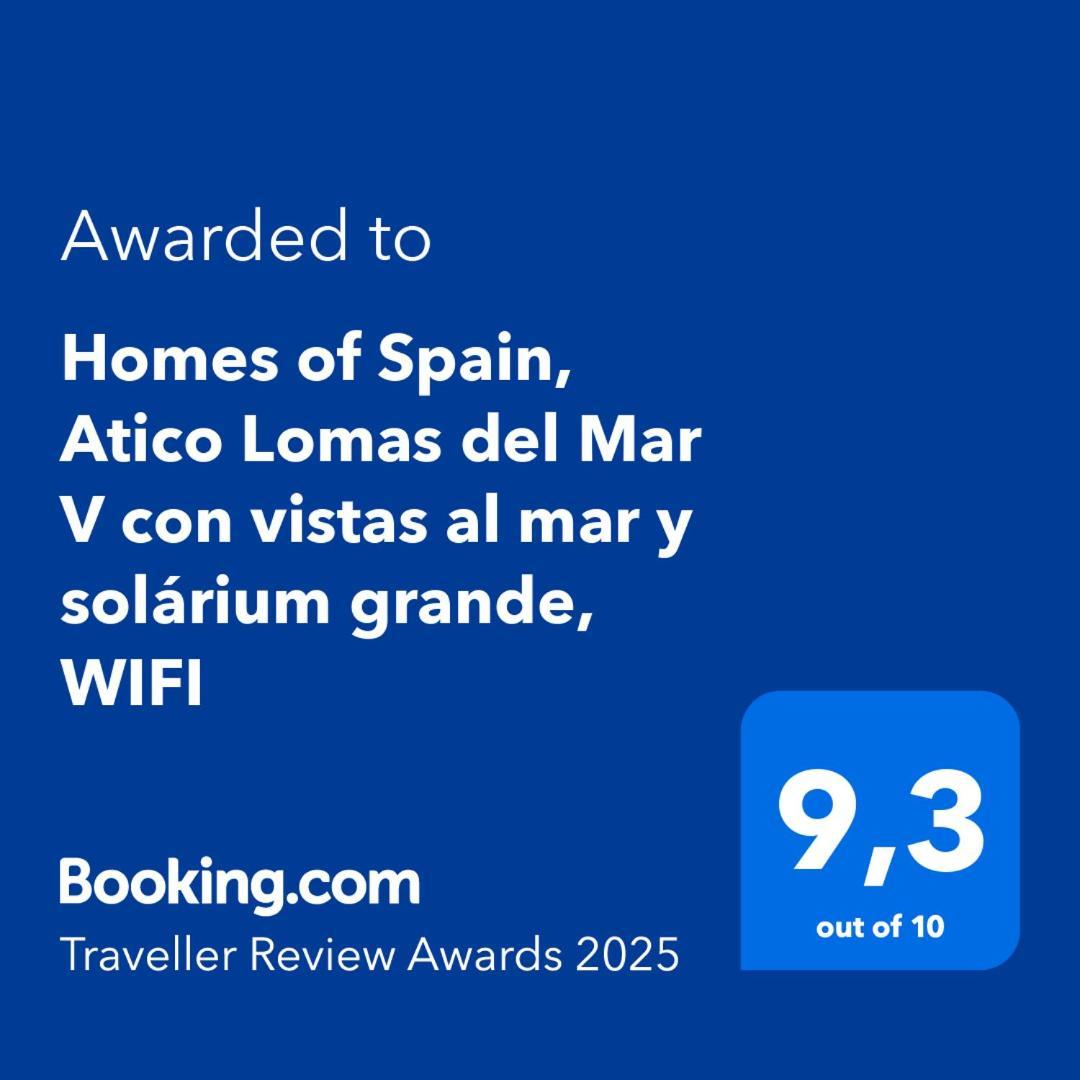 Homes Of Spain, Atico Lomas Del Mar V Con Vistas Al Mar Y Solarium Grande, Wifi Playas de Vera ภายนอก รูปภาพ